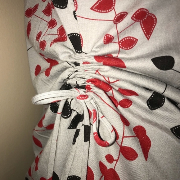 NWOT LEOPARDS & ROSES 100% COTTON DRESS - Picture 7 of 12